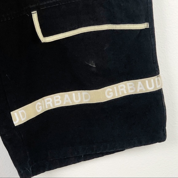 Marithe Francois Girbaud Black Denim Jean Shorts - Picture 7 of 15